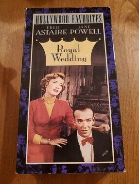 Royal Wedding VHS Tape 1951 Musical Comedy Fred Astaire Jane Powell